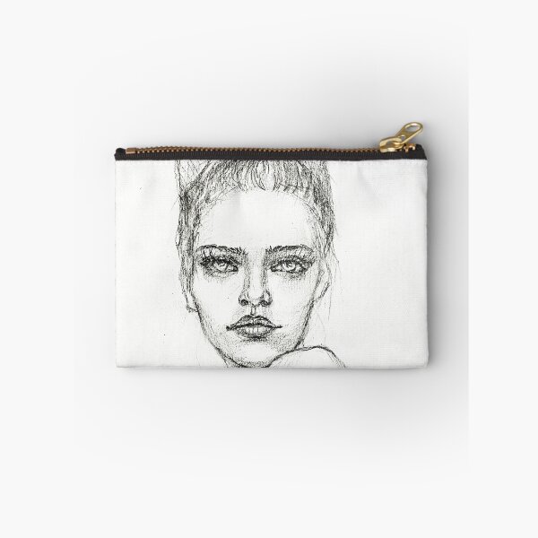 Item preview, Unusual graphic portrait of a special girl. designed and sold by Elena Reutova.