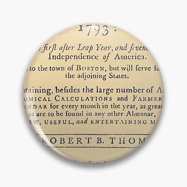 Item preview, Old Farmers' Almanac 1793 designed and sold by bwalkama.