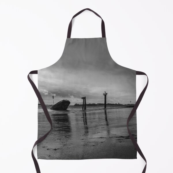 Item preview, Elbe beach black and white designed and sold by Shadow3561.