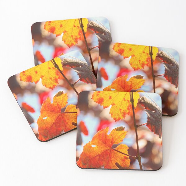 Item preview, Late summer leaves vertical nature lovers designed and sold by eddiebarronshop.