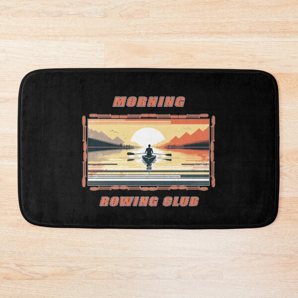 Item preview, Morning Rowing Club - A Rowing Design designed and sold by Mindful-Designs.