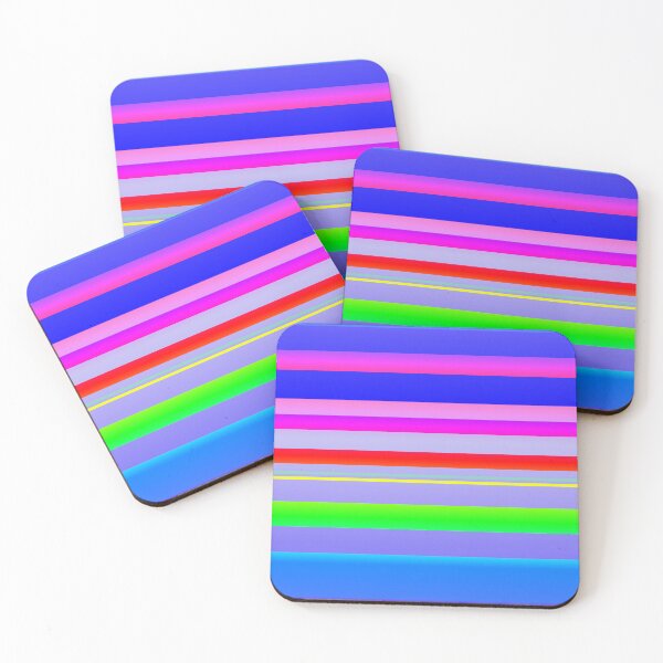 Item preview, Bright color decoration design | Bright multicolor decoration line pattern designed and sold by lausn.