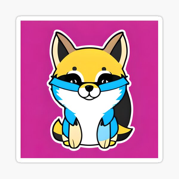 Mischievous Little Fox Stickers for Sale