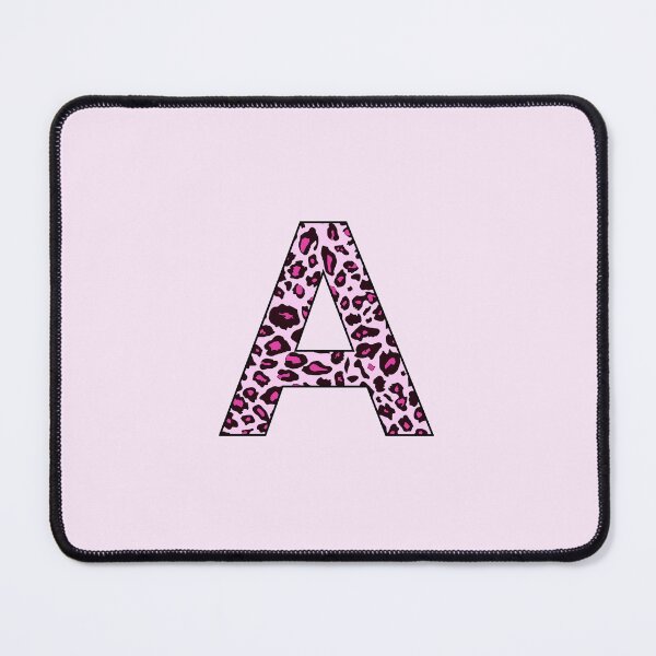 Item preview, Pink Leopard Monogram Letter A - Personal Initial for your own name designed and sold by inspirationzgal.