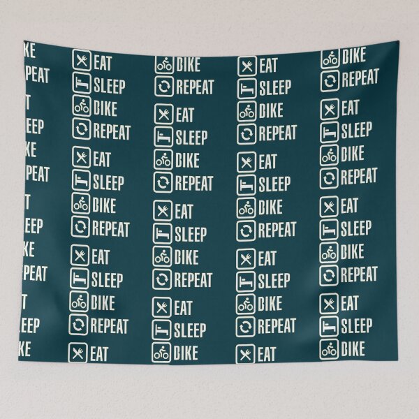 Item preview, EAT SLEEP RAVE REPEAT | Trendy Quote for Music Lover designed and sold by funnyhalloween.