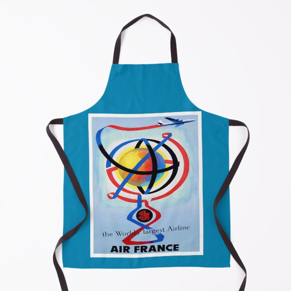 Item preview, AIR FRANCE : Vintage Worlds Largest Airline Travel Advertising Print designed and sold by posterbobs.