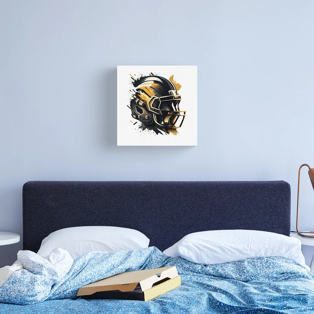 NFL football helmet" Canvas Print by NextLabs | Redbubble