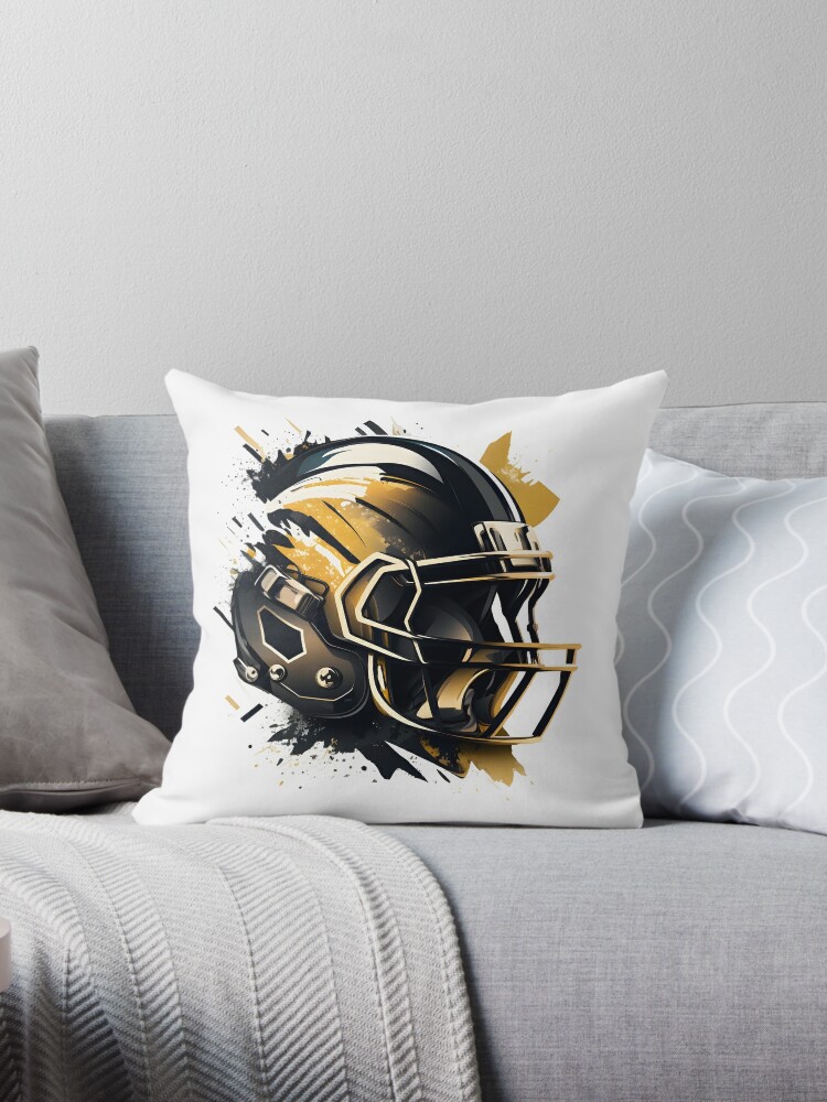 NFL football helmet Throw Pillowundefined by NextLabs