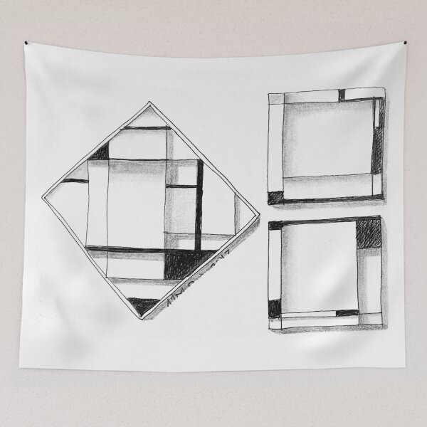 Item preview, geometric abstract II designed and sold by Tereza Pilar  Art.