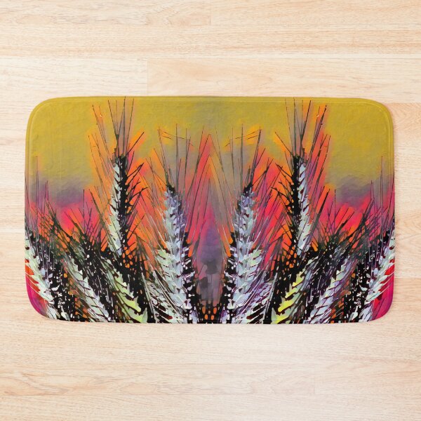 Item preview, Wheat New Sustenance Rich In Nutrients Bright Hot Pink Orange designed and sold by SpiritGifts.