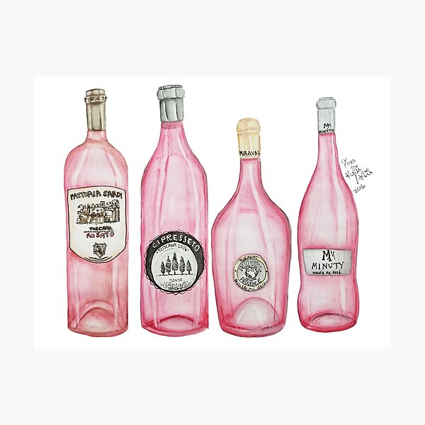 Wine in Doubt, Winesday. Photographic Print