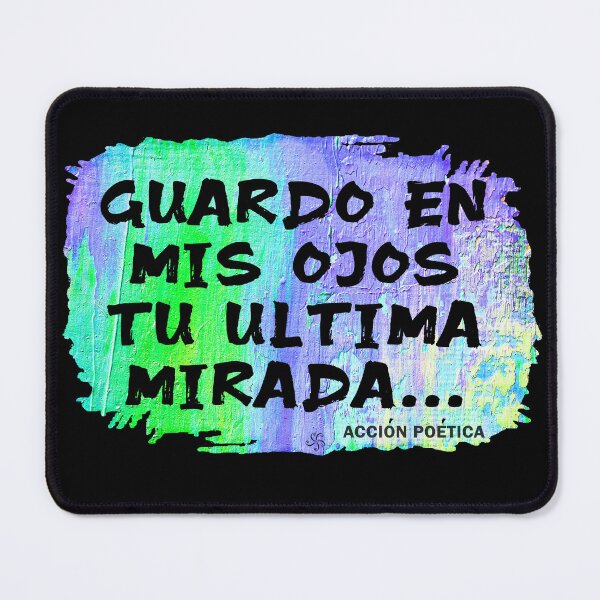Item preview, Guardo en mis ojos tu ultima mirada (over black) designed and sold by Hugo Cuevas-Mohr.