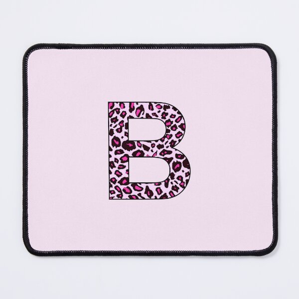Item preview, Pink Leopard Monogram Letter B - Personal Initial for your own name designed and sold by inspirationzgal.