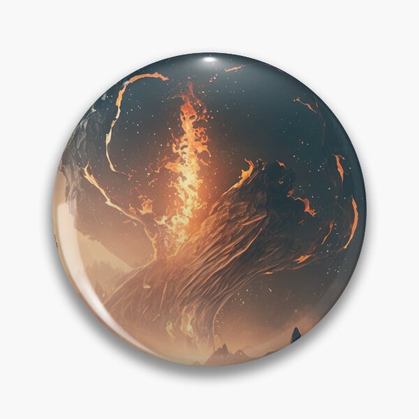 Item preview, Night view fire storm Background painting   designed and sold by FireFXStudio.