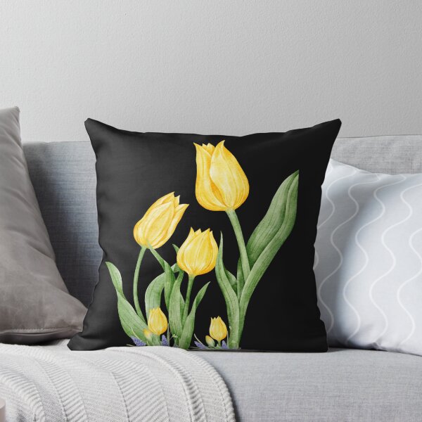 Aperçu de l'œuvre fleur de tulipe jaune créée et vendue par arbhoard126.
