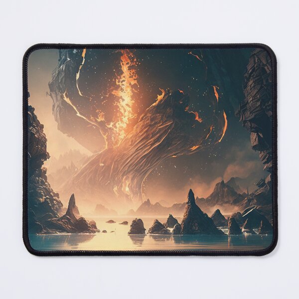 Item preview, Night view fire storm Background painting designed and sold by FireFXStudio.