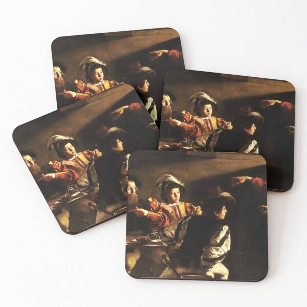 Item preview, Caravaggio, The Calling of Saint Matthew designed and sold by thepeatbog.