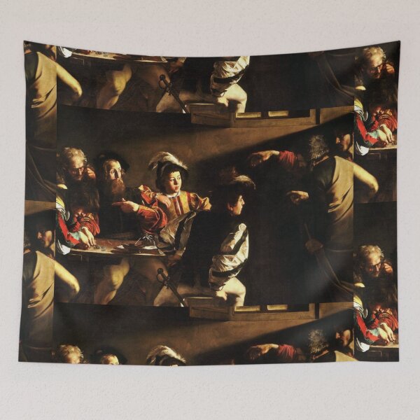 Item preview, Caravaggio, The Calling of Saint Matthew designed and sold by thepeatbog.