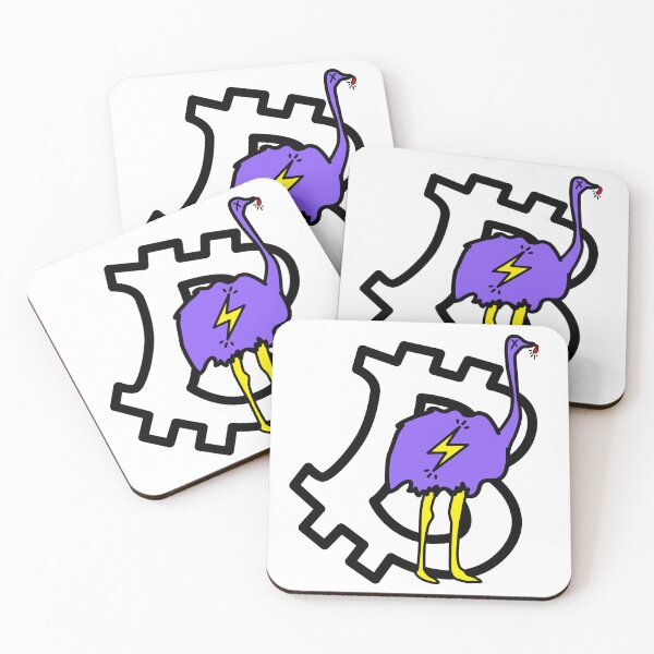 Item preview, Nostr Ostrich designed and sold by bitpopart.
