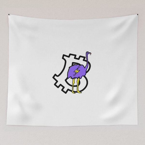 Item preview, Nostr Ostrich designed and sold by bitpopart.