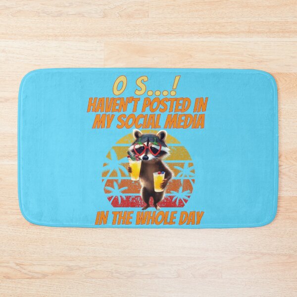 Item preview, a cool raccoon on vacation designed and sold by Animal world designs.