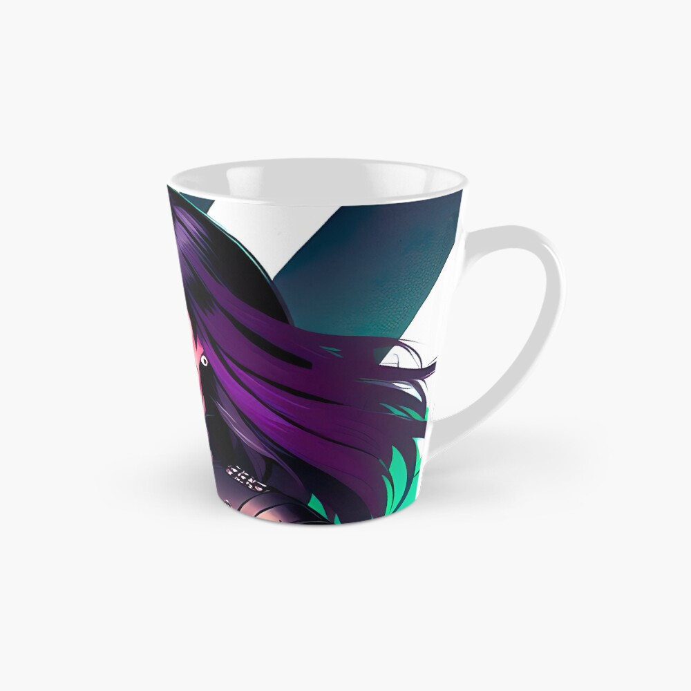 Vista previa del artículo con la obra «Taza cónica», diseñado y vendido por RaveToTheGrave.
