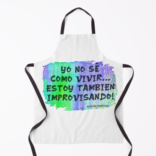 Item preview, Yo no sé cómo vivir, estoy también improvisando! designed and sold by Hugo Cuevas-Mohr.