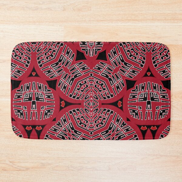 Item preview,  *GREAT CARNIVAL OF TRINIDAD AND TOBAGO SOUVENIRS - STEEL DRUM STEEL PAN STEEL BAND - UNIQUE ABSTRACT CARIBBEAN GEOMETRIC ART PATTERN - DEEP INSPIRATION OF THE TRINIDADIAN FLAG* designed and sold by Ralek.