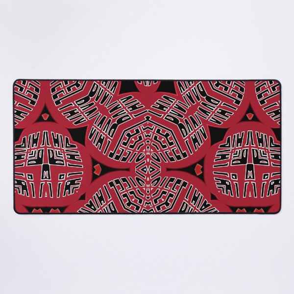 Item preview, *GREAT CARNIVAL OF TRINIDAD AND TOBAGO SOUVENIRS - STEEL DRUM STEEL PAN STEEL BAND - UNIQUE ABSTRACT CARIBBEAN GEOMETRIC ART PATTERN - DEEP INSPIRATION OF THE TRINIDADIAN FLAG* designed and sold by Ralek.
