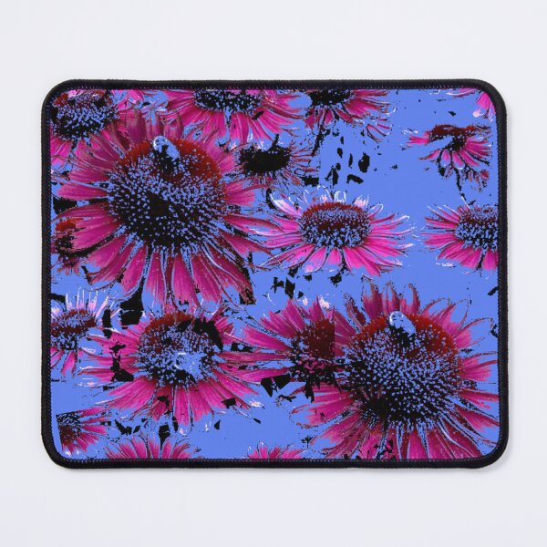 Item preview, Richly colored coneflower print designed and sold by Susan Gallup.