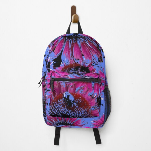 Item preview, Richly colored coneflower print designed and sold by Susan Gallup.