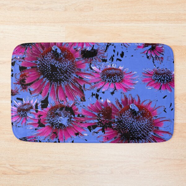 Item preview, Richly colored coneflower print designed and sold by Susan Gallup.