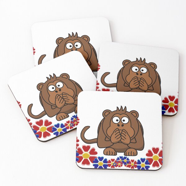 Item preview, Monkey cartoon  designed and sold by fbtrisha.