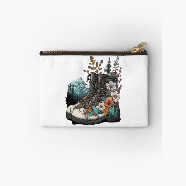 Item preview, Wildflower Hiking Boots: A Stylish Design and Perfect Gift for the Adventurous designed and sold by Odinalaadin.
