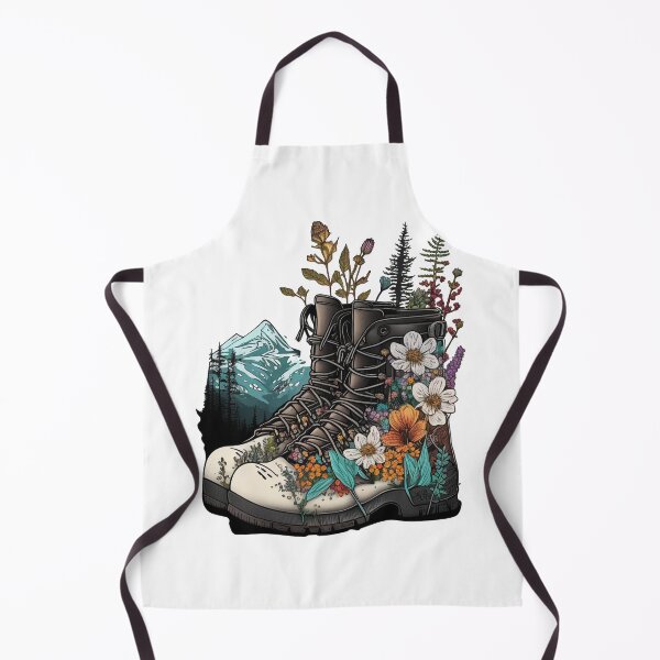 Item preview, Wildflower Hiking Boots: A Stylish Design and Perfect Gift for the Adventurous designed and sold by Odinalaadin.