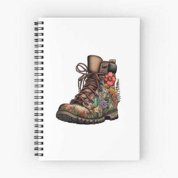 Item preview, Wildflower Hiking Boots: A Stylish Design and Perfect Gift for the Adventurous designed and sold by Odinalaadin.