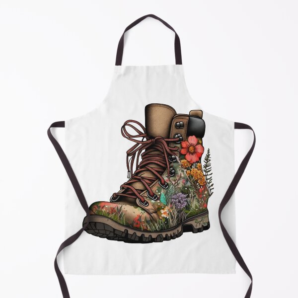 Item preview, Wildflower Hiking Boots: A Stylish Design and Perfect Gift for the Adventurous designed and sold by Odinalaadin.