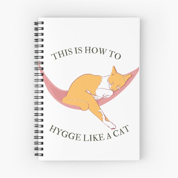 Item preview, Funny How to Hygge like a Cat designed and sold by CreationExpress.