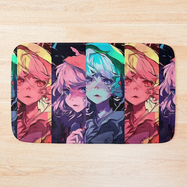 Item preview, Colorfull amine girl designed and sold by travelgorgor.