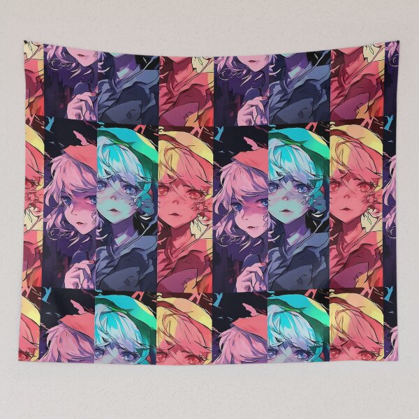Item preview, Colorfull amine girl designed and sold by travelgorgor.