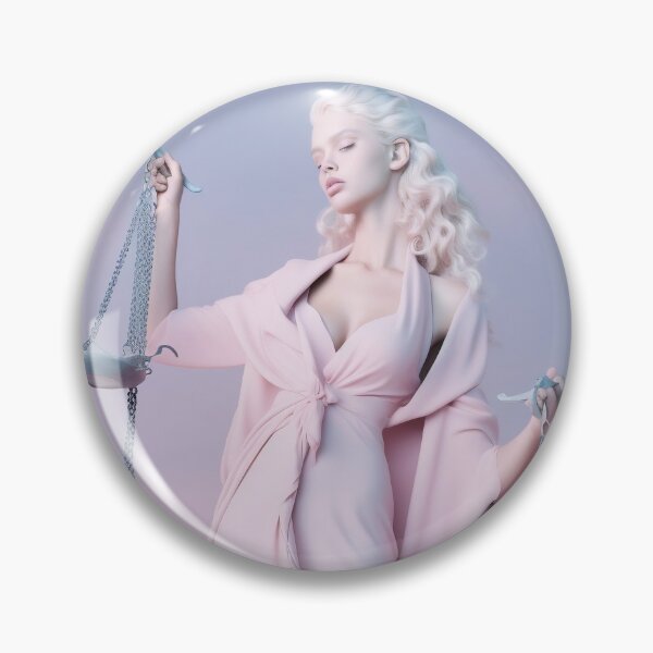 Woman Justice for All Pin