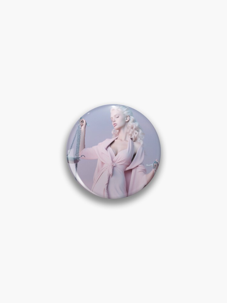Thumbnail 1 of 3, Pin, Woman Justice for All designed and sold by alicemonbercomp.
