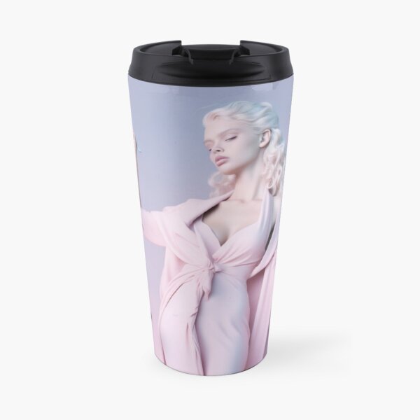 Woman Justice for All Travel Coffee Mug