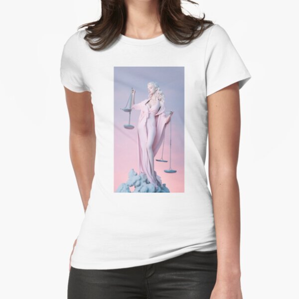 Woman Justice for All Fitted T-Shirt