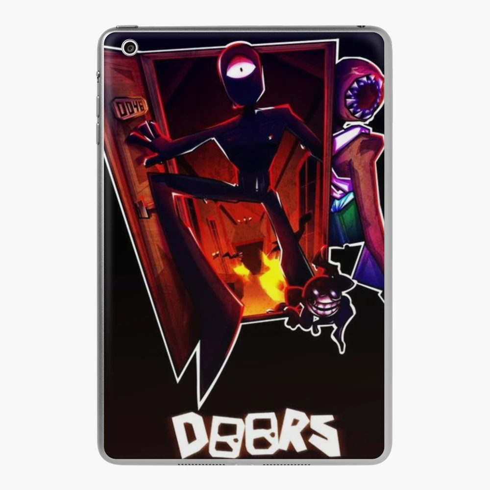 Roblox: DOORS - enemy character - Glitch iPad Case & Skin for