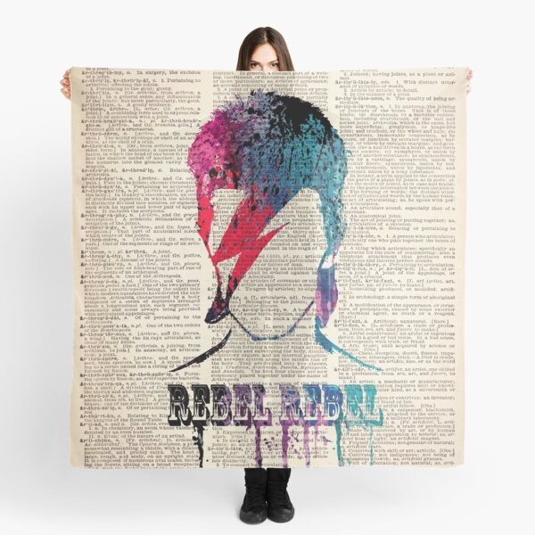 REBEL REBEL on dictionary page #BR Scarf