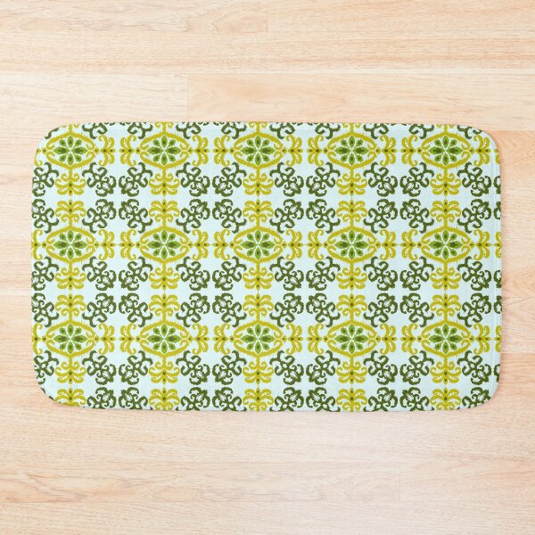 Item preview, Yellow and Green Ikat Seamless Pattern  designed and sold by Apkdesigner.