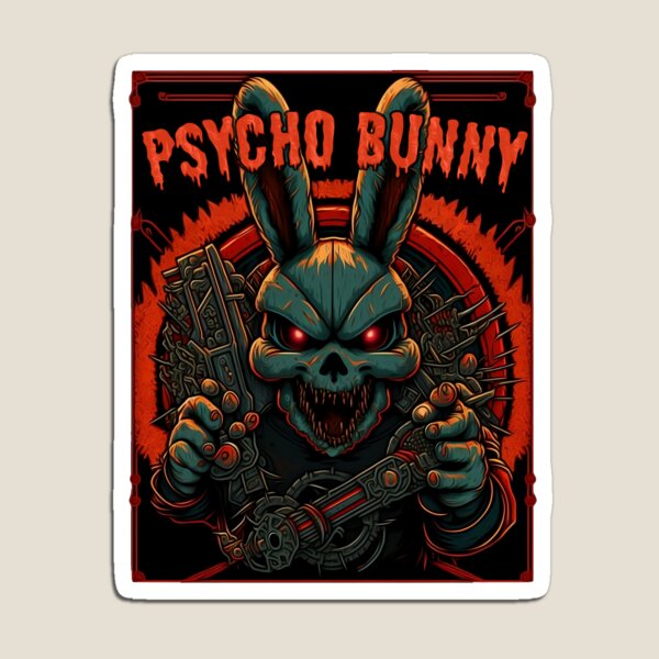 Psycho Bunny Poster for Sale by InkTrendy