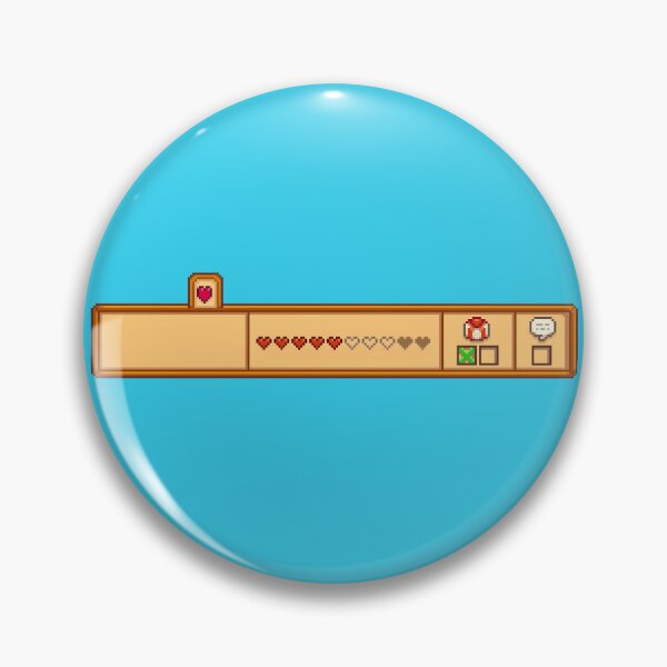 Artikelvorschau, Stardew Valley Relationship Bar 5 friend 1 present 0 talk entworfen und verkauft von aiya-pixels.