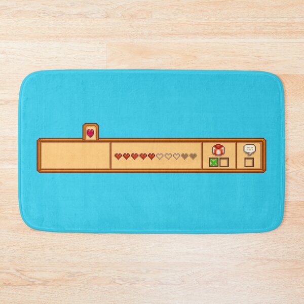 Item preview, Stardew Valley Relationship Bar 5 friend 1 present 0 talk designed and sold by aiya-pixels.